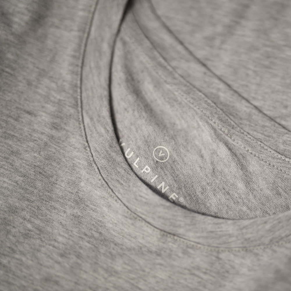 Vulpine | Mens Sprint Organic Cotton T-Shirt (Grey Heather)