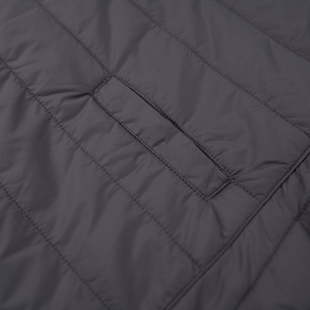Vulpine | Mens Ultralight Quilted Jacket (Charcoal)