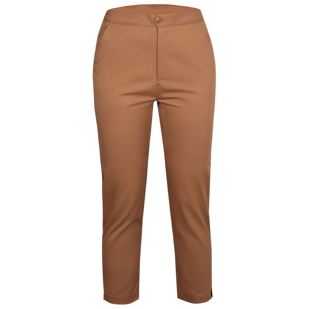 Vulpine | Womens City Ankle Trousers (Tan)