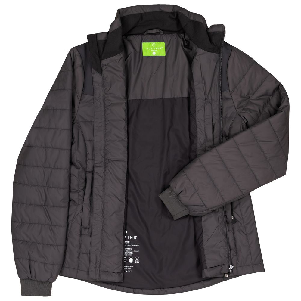 Vulpine | Womens Ultralight Quilted Jacket (Charcoal)
