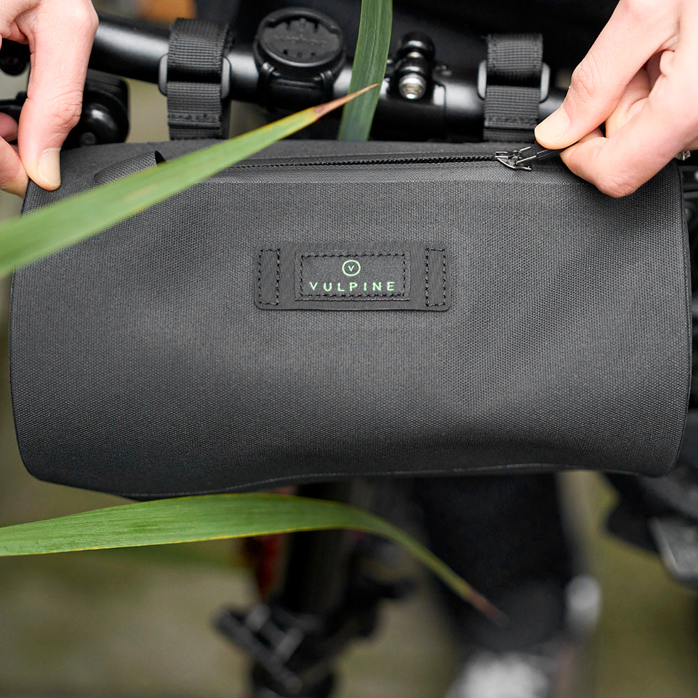 Vulpine Finnieston Canister Handlebar Bag (Black)