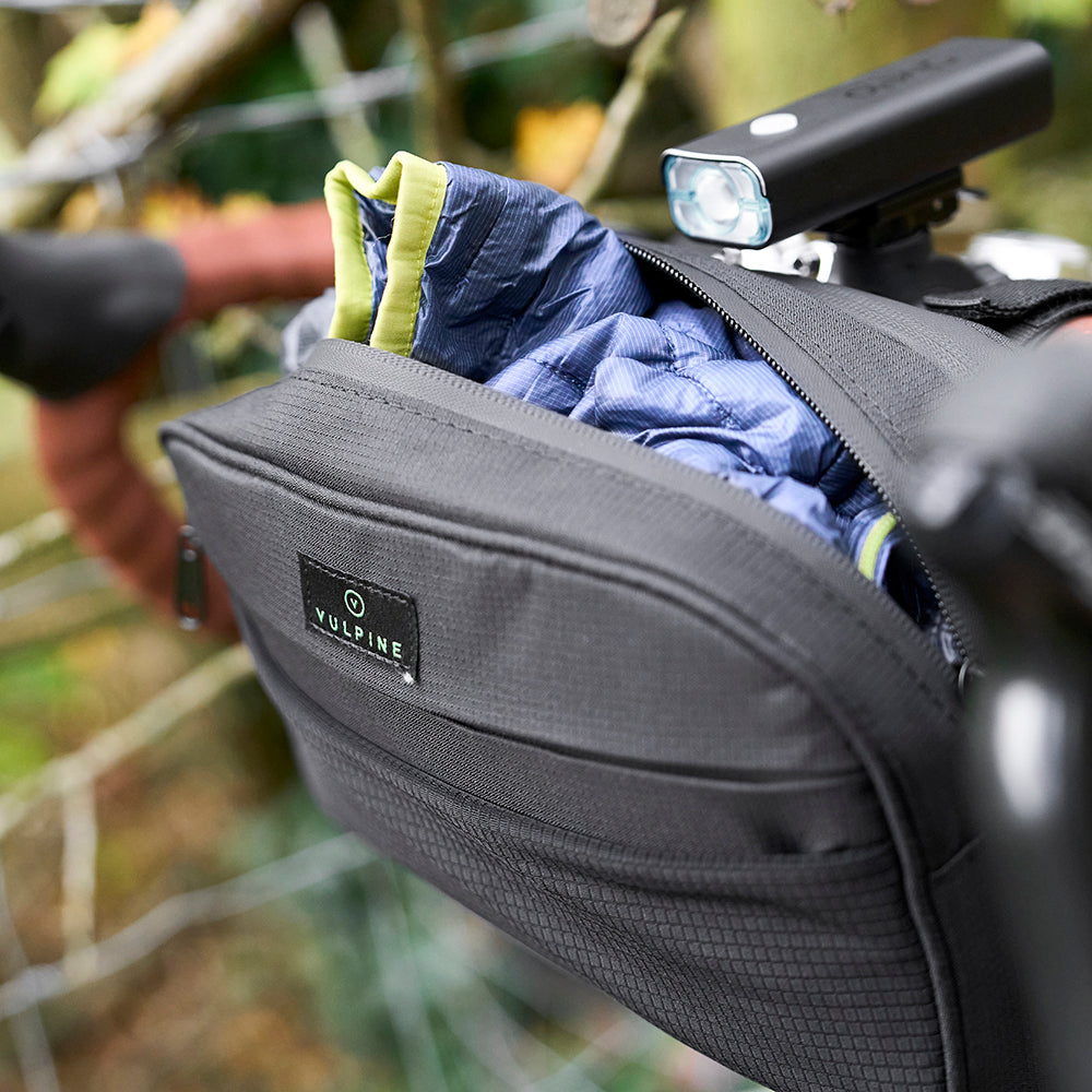 Vulpine Finnieston Handlebar Bag (Black)
