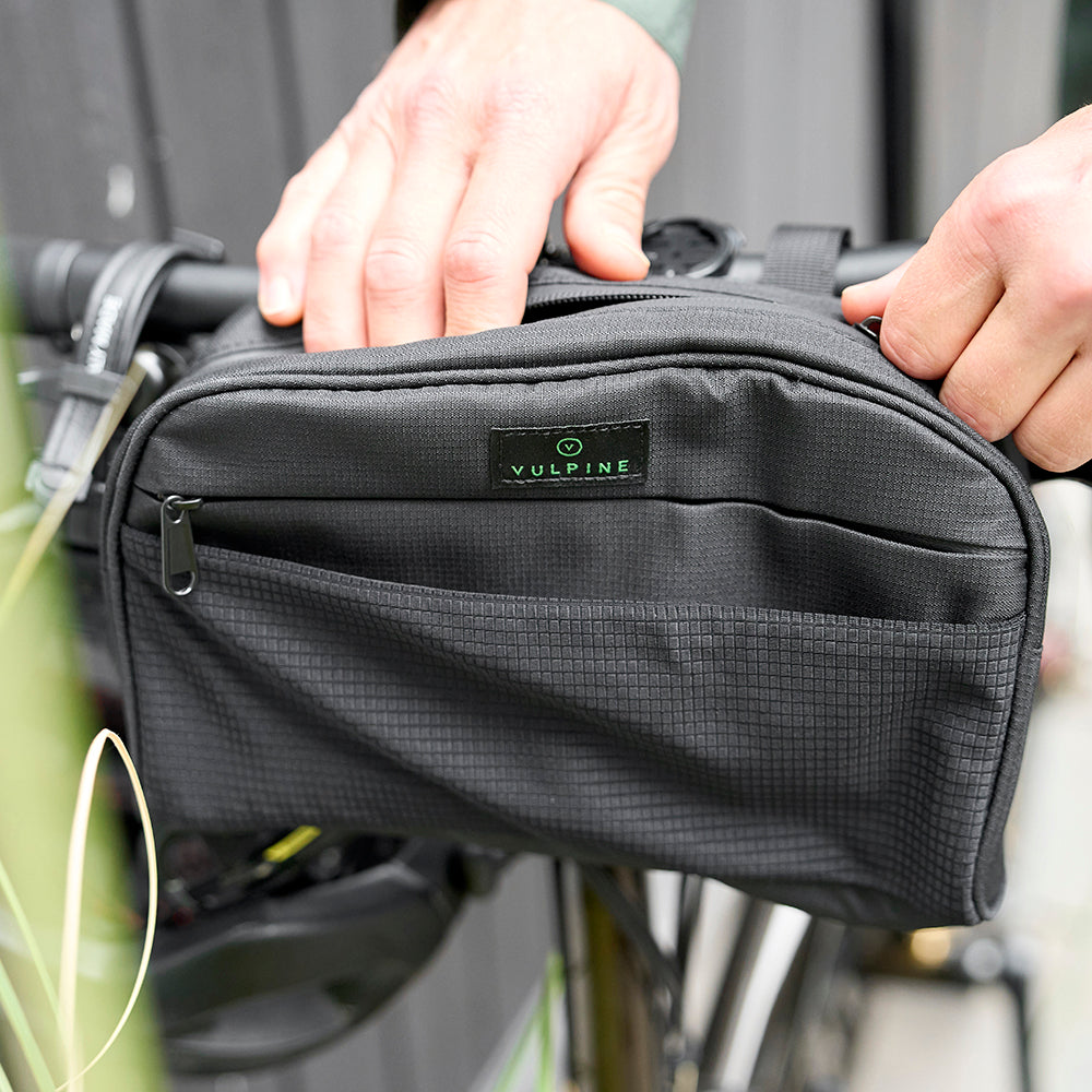 Vulpine Finnieston Handlebar Bag (Black)