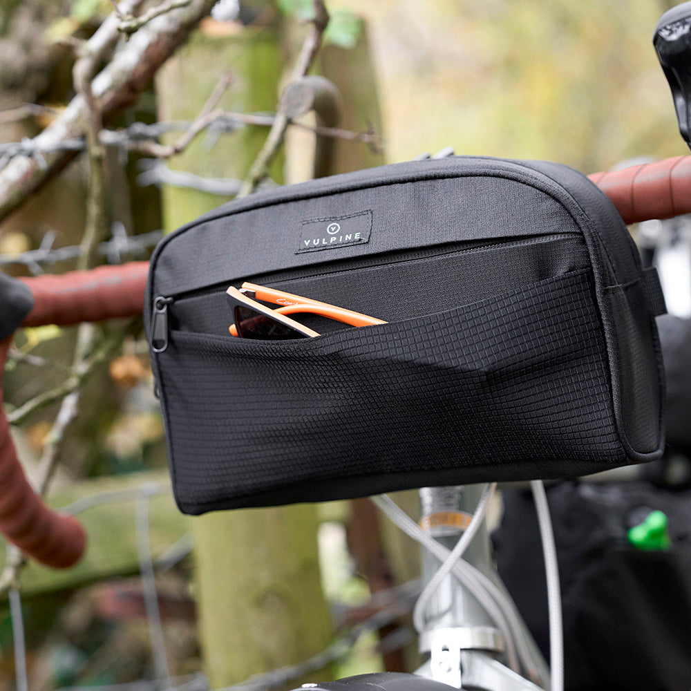 Vulpine Finnieston Handlebar Bag (Black)