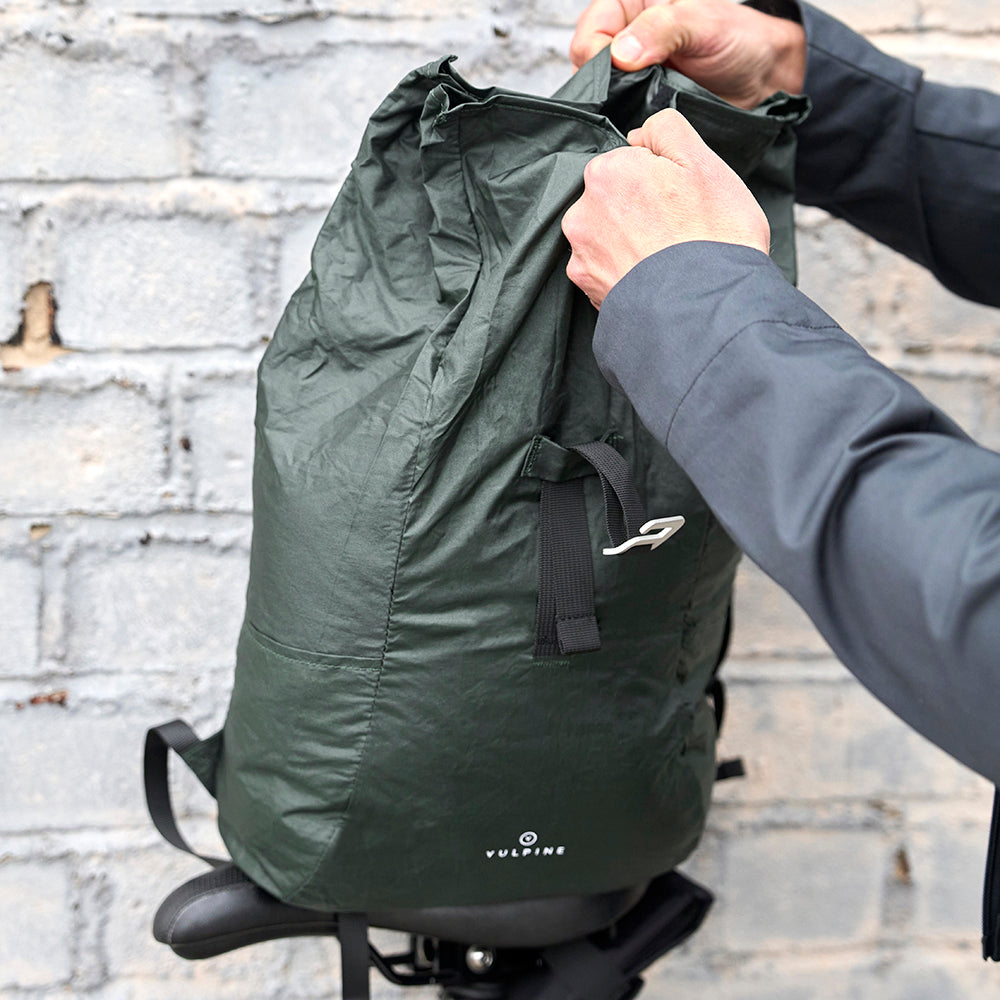 Vulpine Finnieston Packable Backpack (Dark Green)