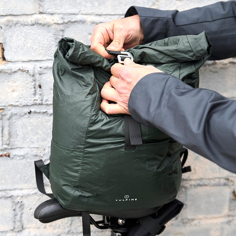 Vulpine Finnieston Packable Backpack (Dark Green)