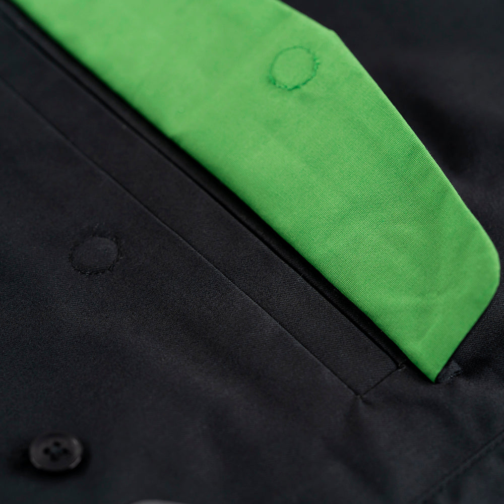 Vulpine Mens Harrington II Jacket (Charcoal)