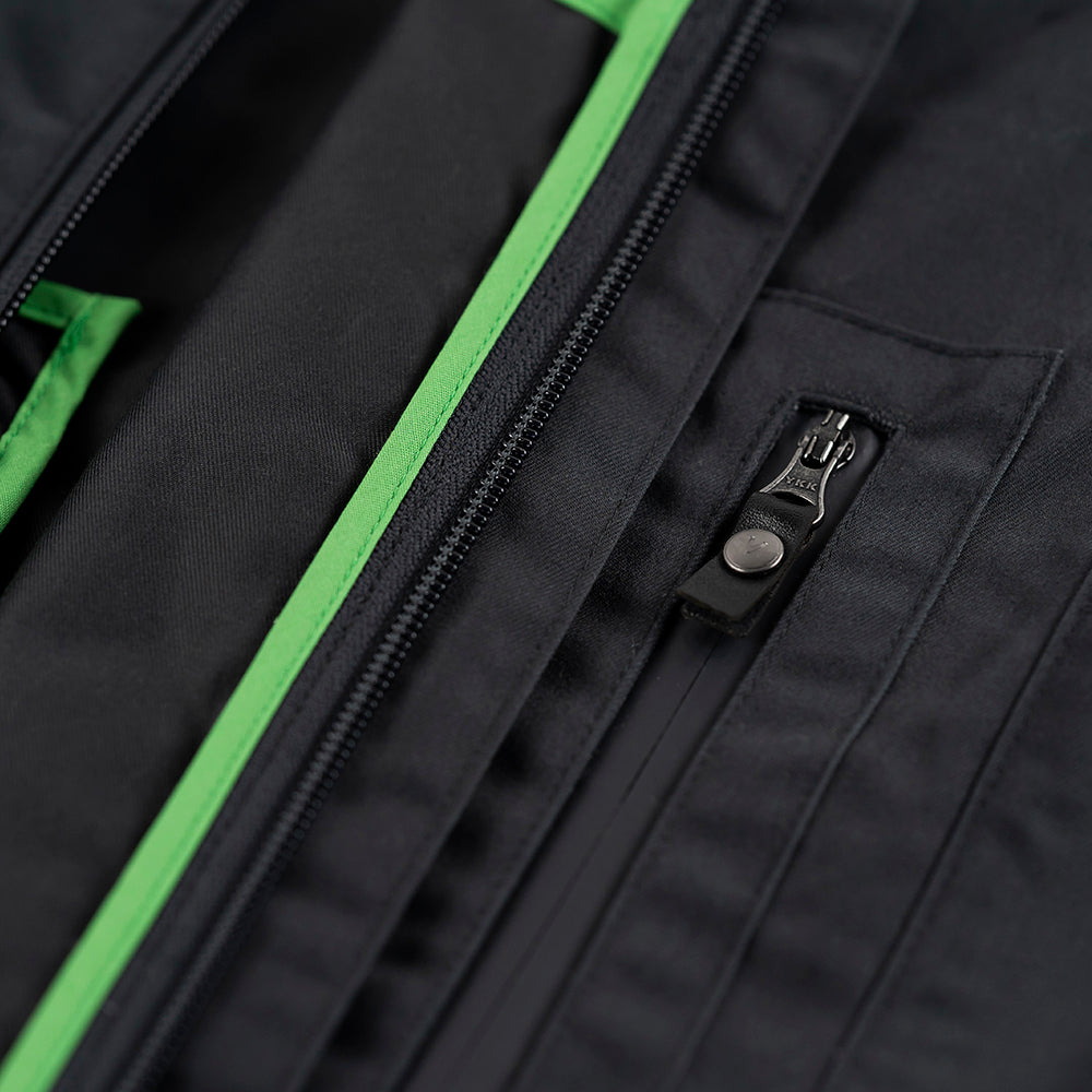 Vulpine Mens Harrington II Jacket (Charcoal)