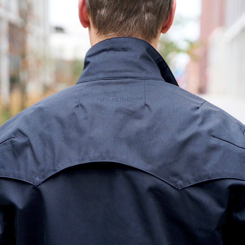 Vulpine Mens Harrington II Jacket (Navy)