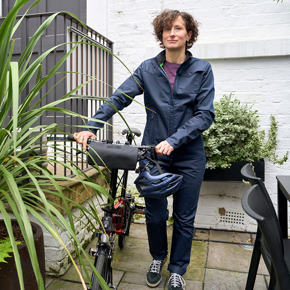 Vulpine Womens Harrington II Jacket (Navy)