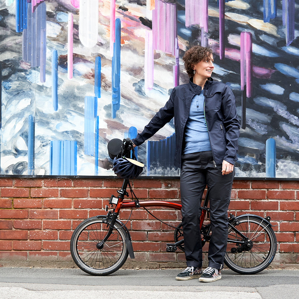 Vulpine Womens Harrington II Jacket (Navy)