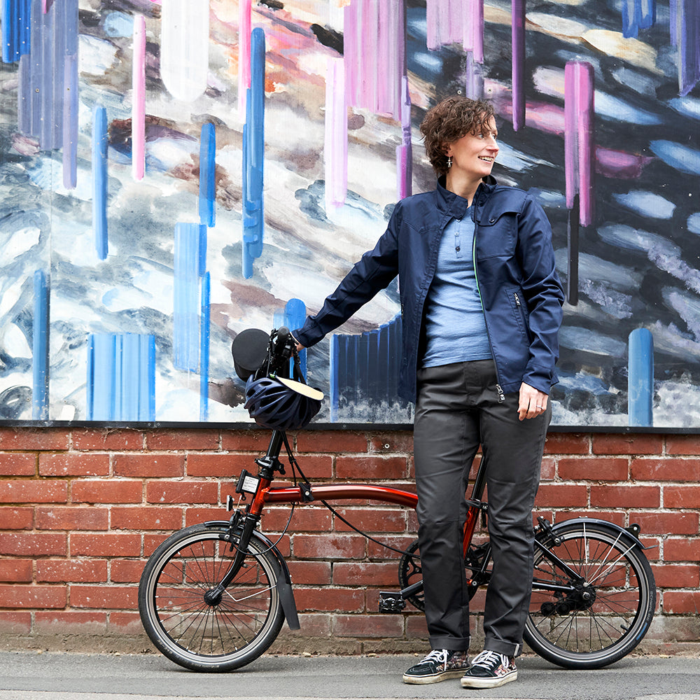 Vulpine Womens Rain II Trousers (Charcoal)