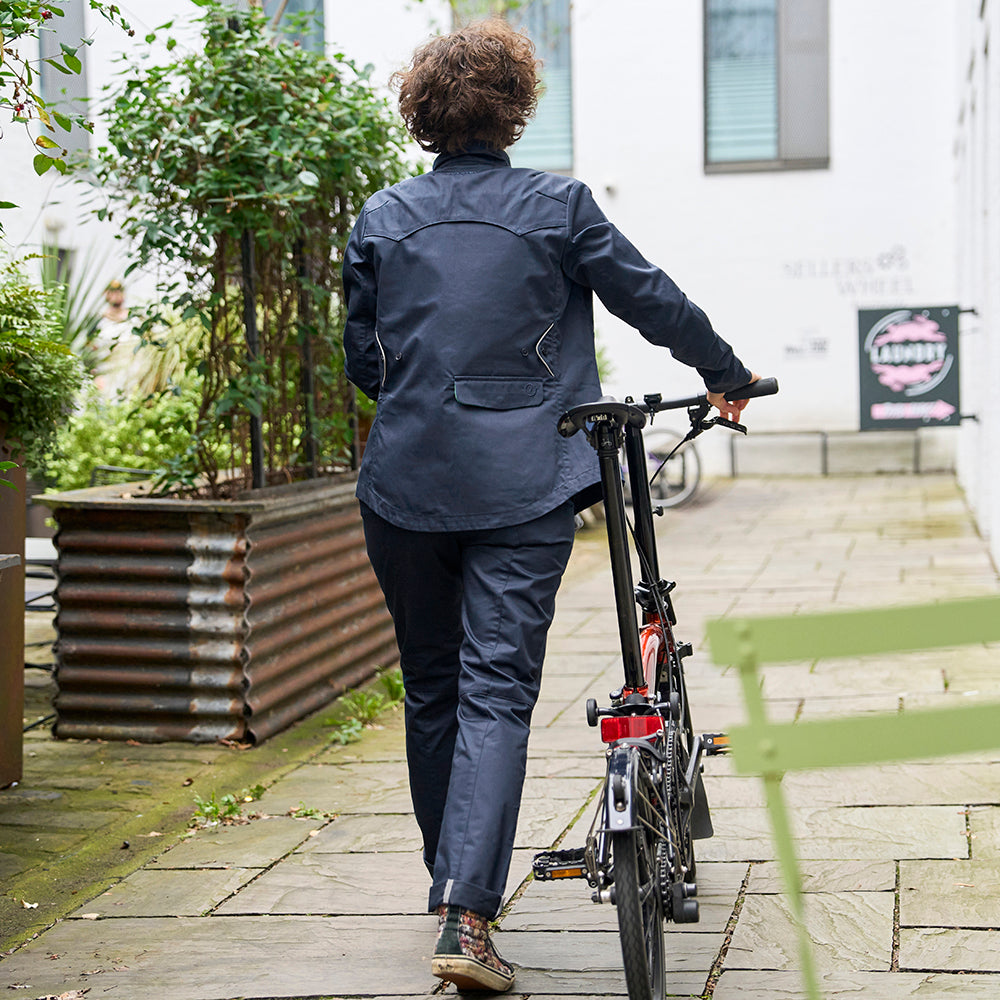 Vulpine Womens Rain II Trousers (Navy)