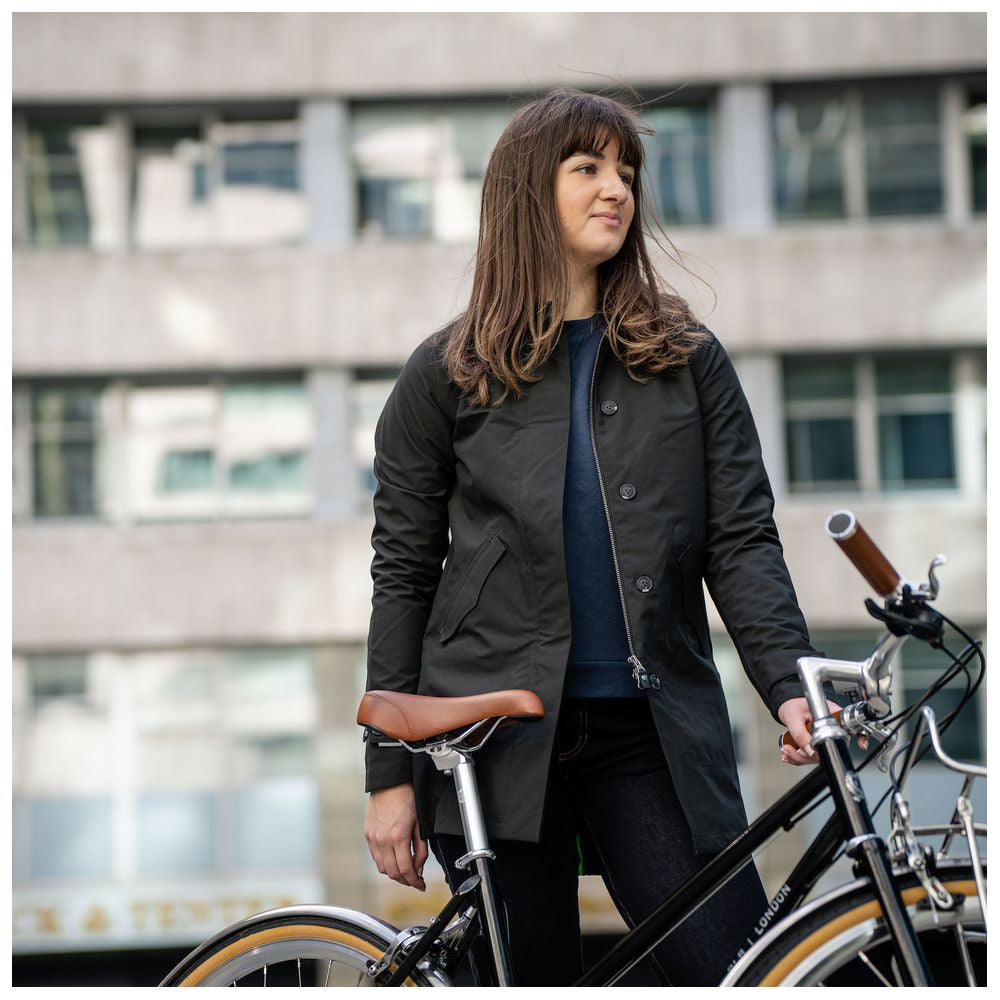 Vulpine | Womens Regents Mac (Charcoal)