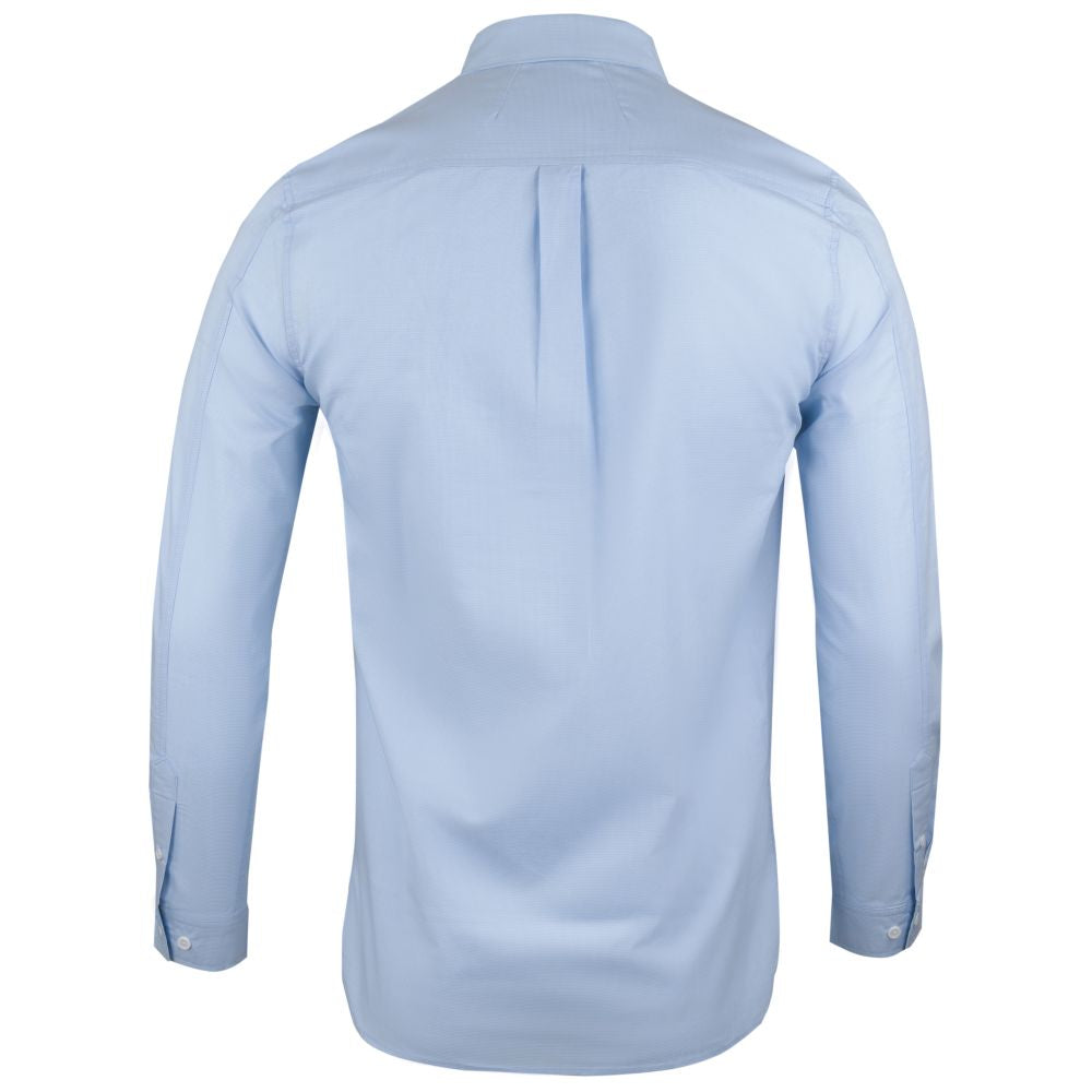 Vulpine | Mens Brixton Cotton Shirt (Light Blue)