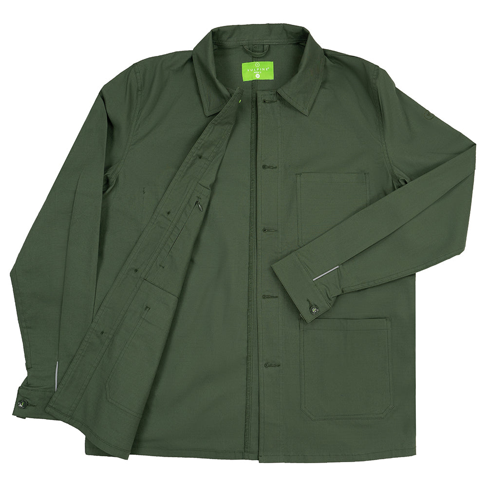 Vulpine | Mens French Workers Jacket (Moss)