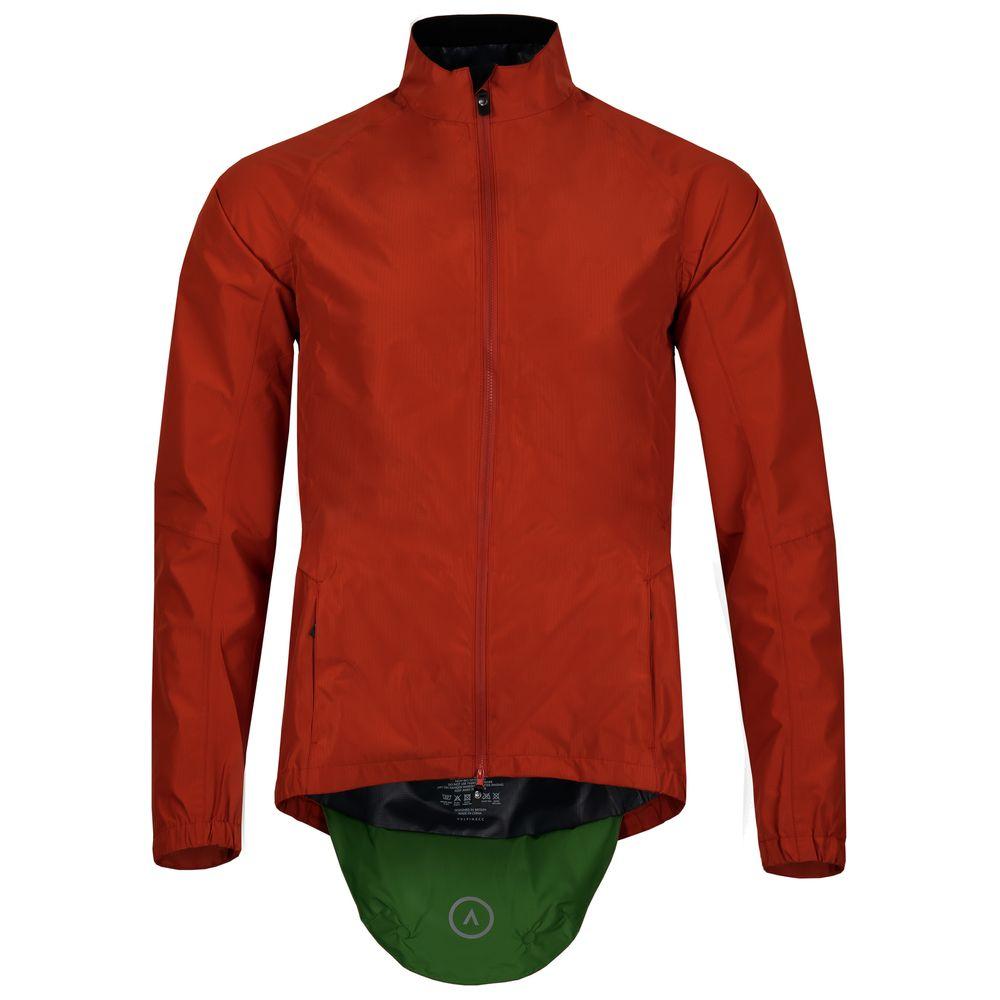 Vulpine | Mens Portixol Waterproof Jacket (Burnt Orange)