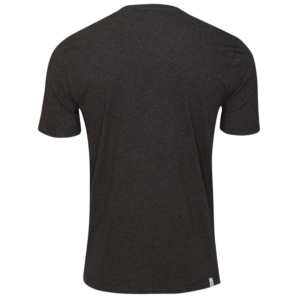 Vulpine | Mens Speck Organic Cotton T-Shirt (Charcoal Melange)
