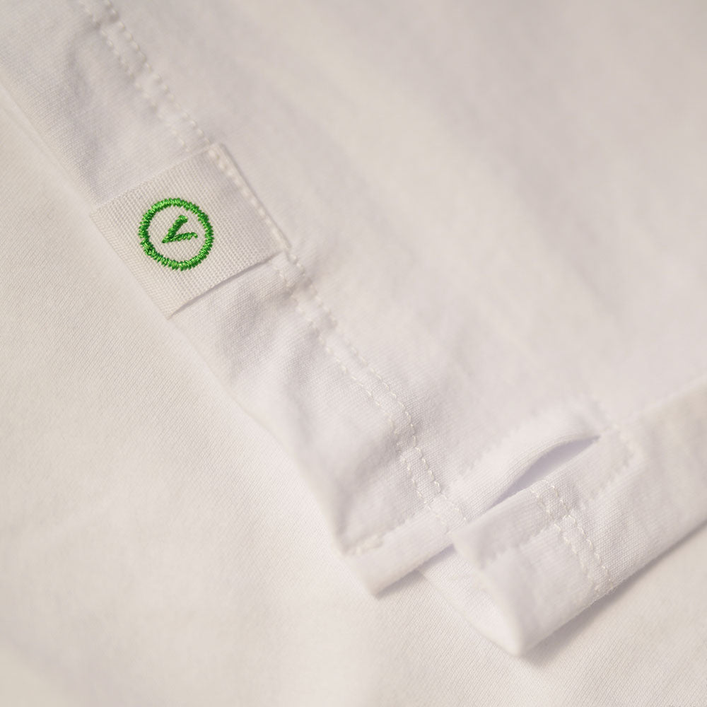 Vulpine | Mens Speck Organic Cotton T-Shirt (White)