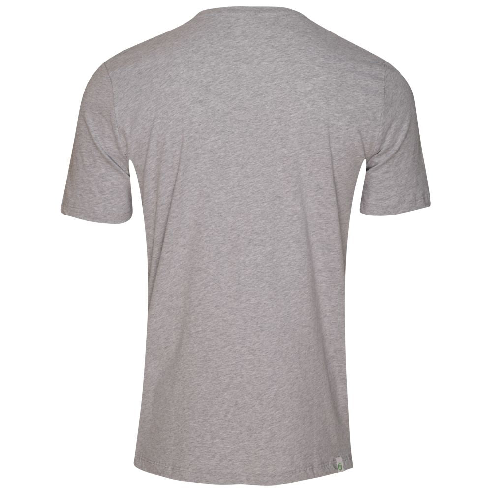 Vulpine | Mens Strada Organic Cotton T-Shirt (Grey Heather)