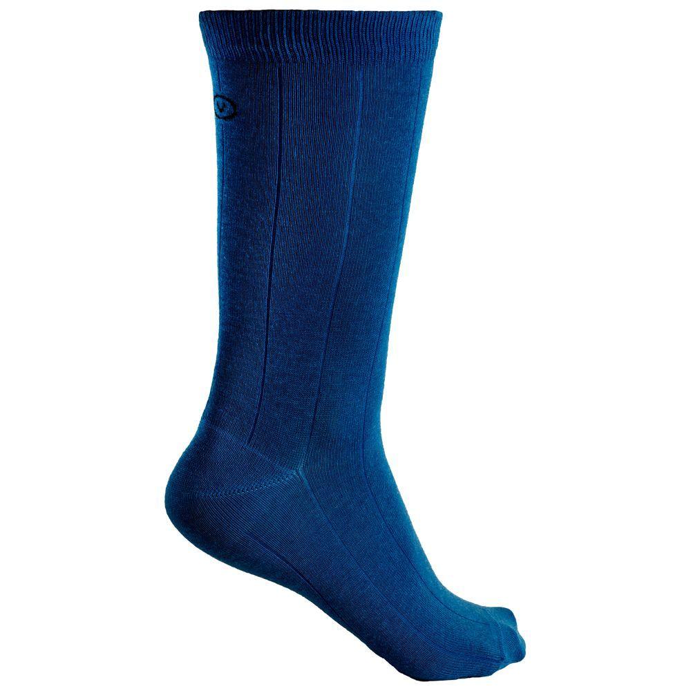 Vulpine | Mid Cotton-Cashmere Socks (Boxall Blue)
