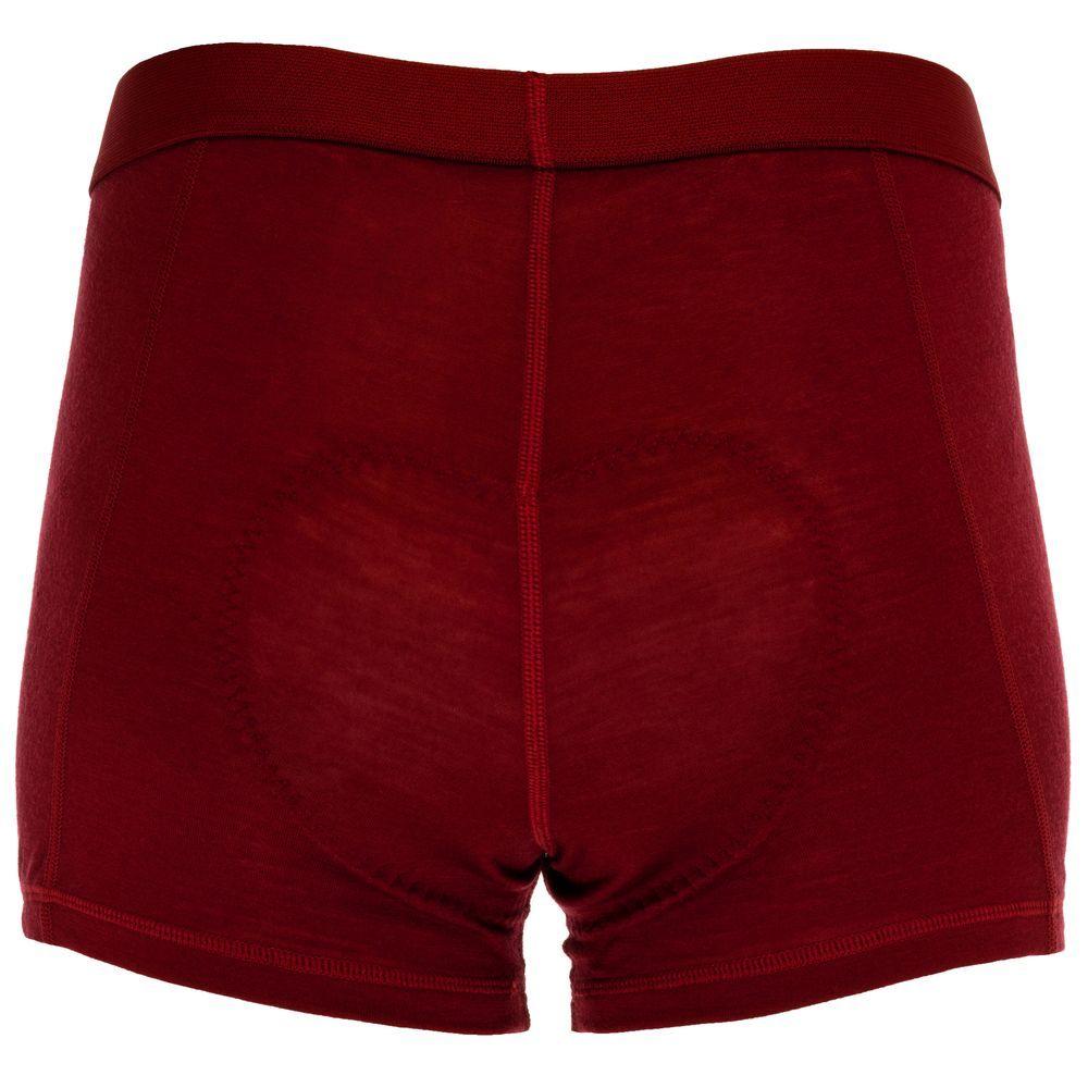 Vulpine | Womens Merino Padded Boy Shorts (Biking Red)