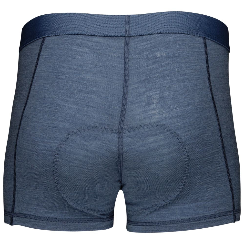 Vulpine | Womens Merino Padded Boy Shorts (Denim)