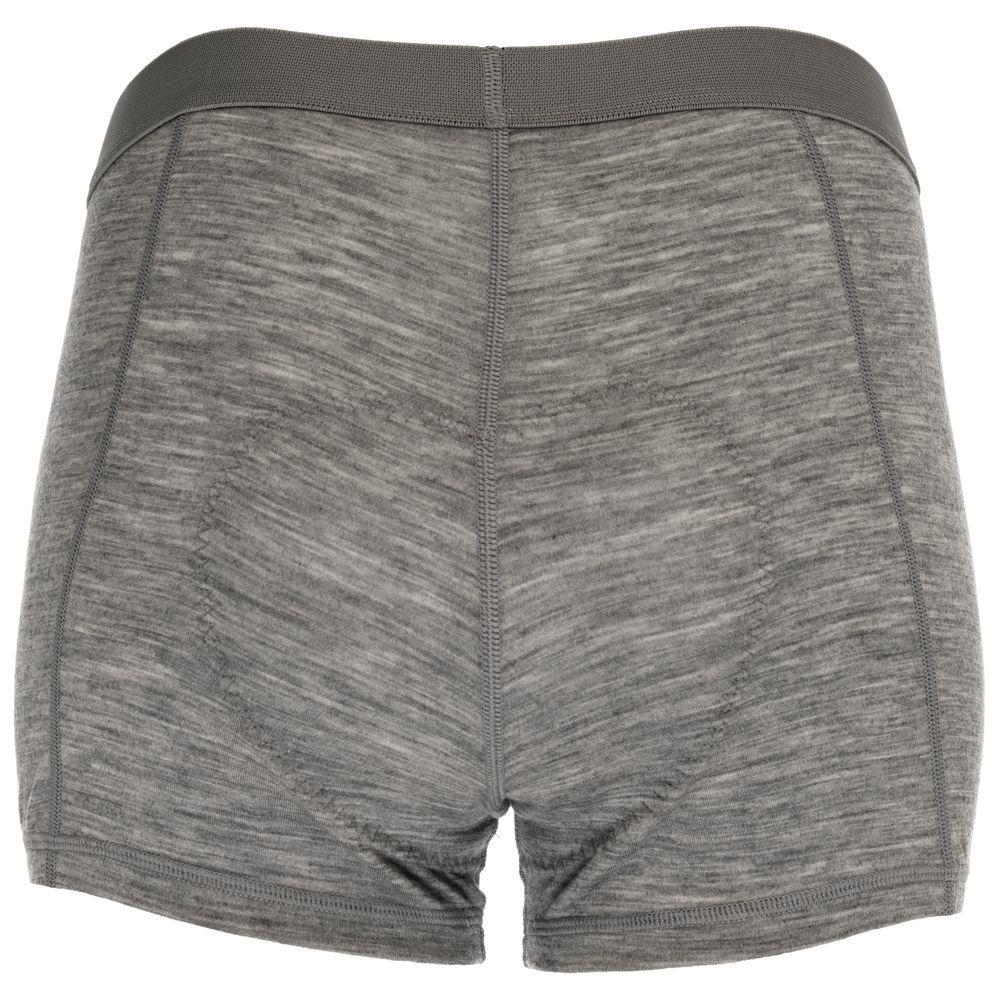 Vulpine | Womens Merino Padded Boy Shorts (Grey Heather)