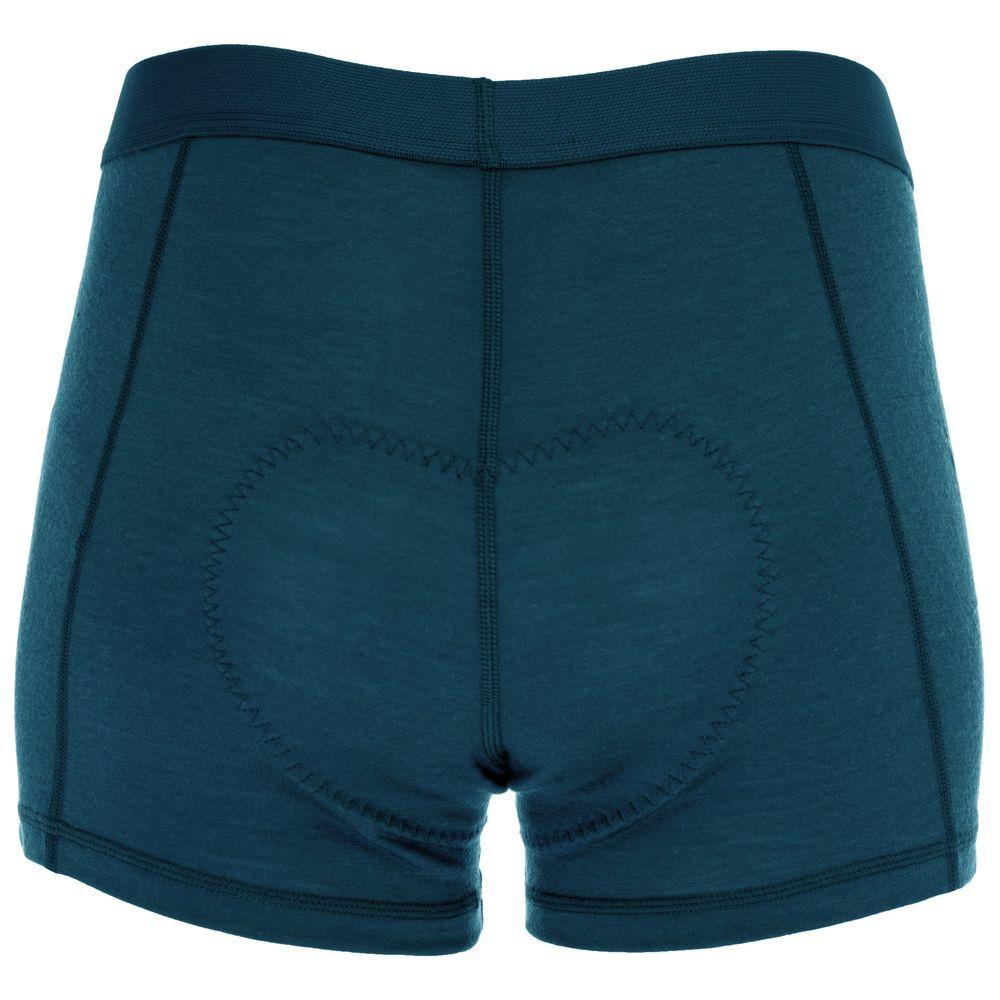 Vulpine | Womens Merino Padded Boy Shorts (Petrol)