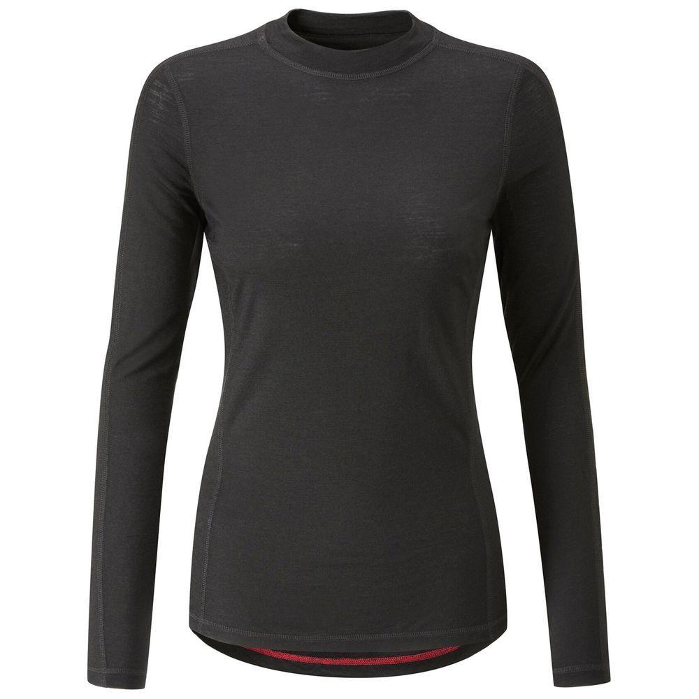 Vulpine | Womens Putney Merino Long Sleeve Jersey (Black)