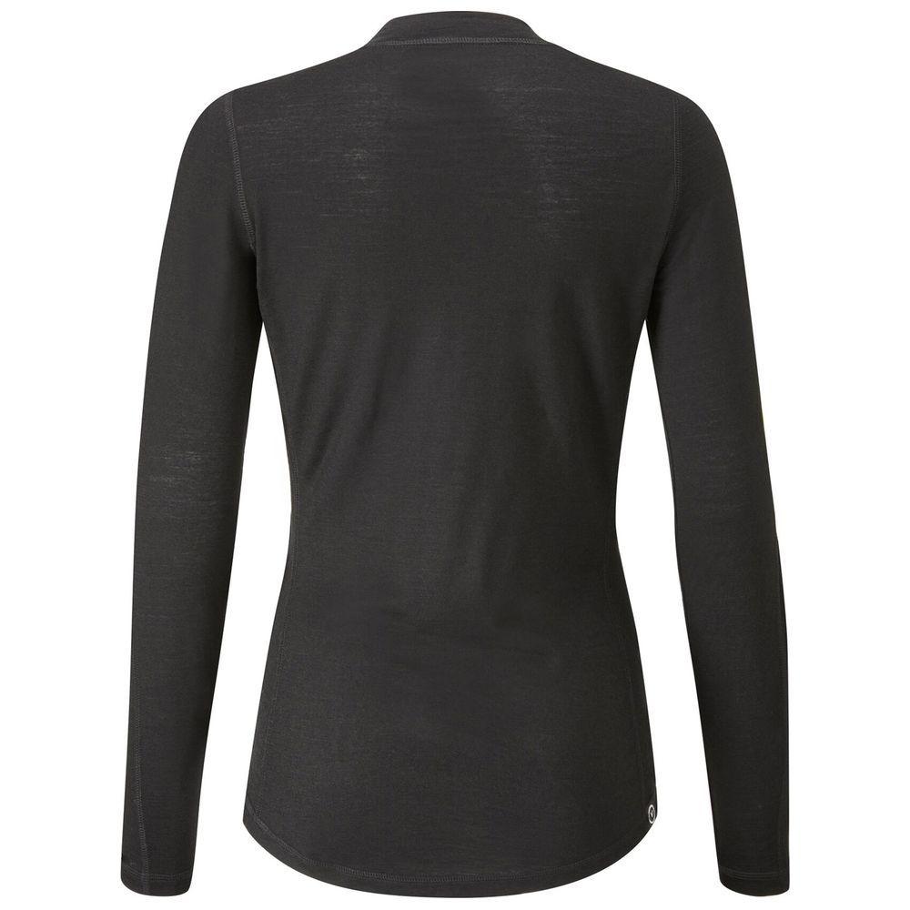Vulpine | Womens Putney Merino Long Sleeve Jersey (Black)