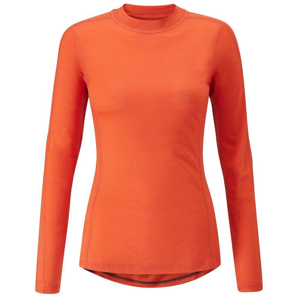 Vulpine | Womens Putney Merino Long Sleeve Jersey (Burnt Orange)